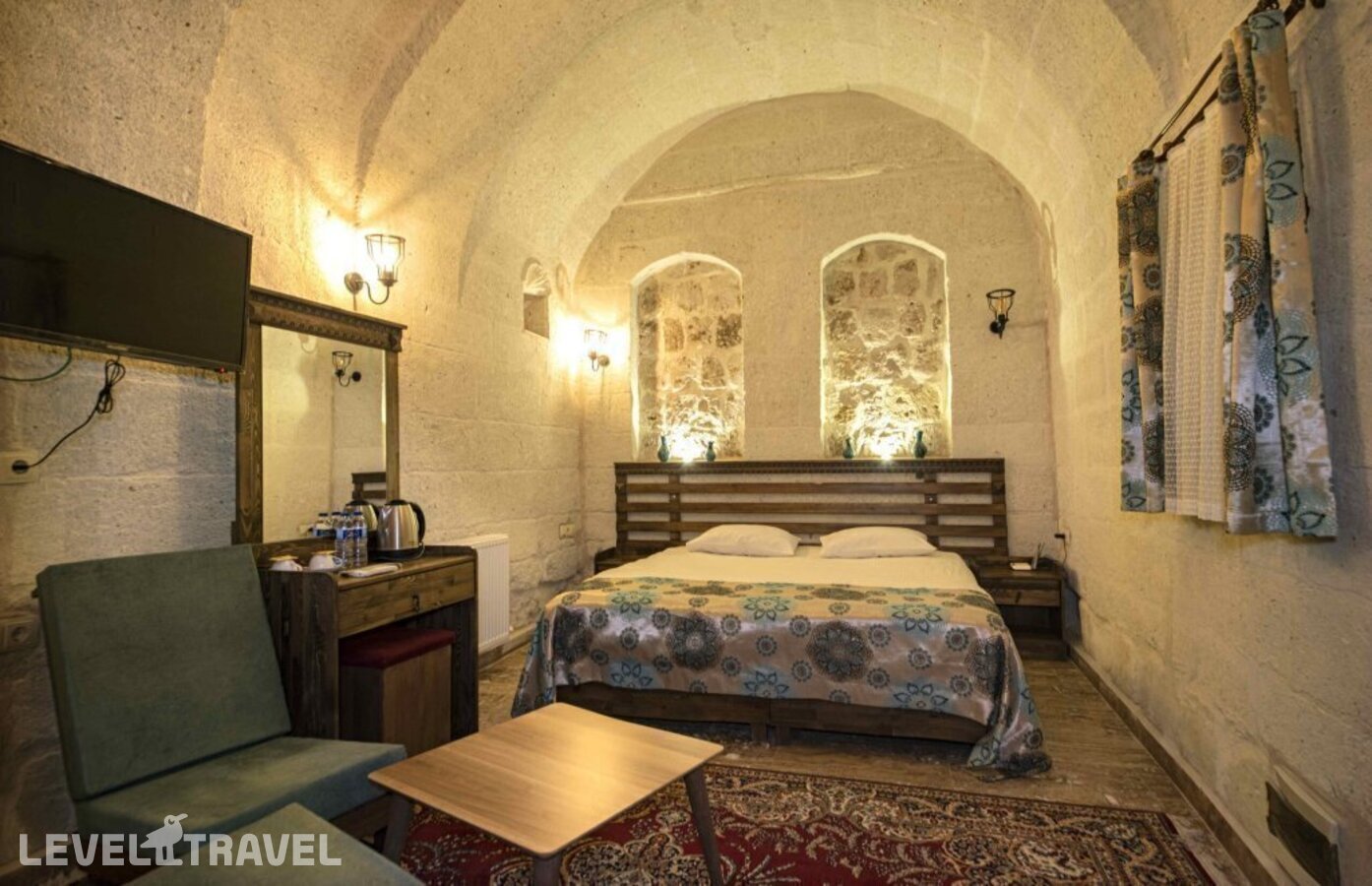 фотографии номера Улучшенный люкс отеля Cappadocia Caves Hotel в Турция(Гёреме) - фото №1
