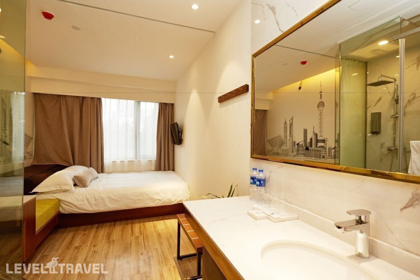 фотографии номера Улучшенный семейный отеля Shanghai Meego Youth Hostel в Китай(Шанхай) - фото №2