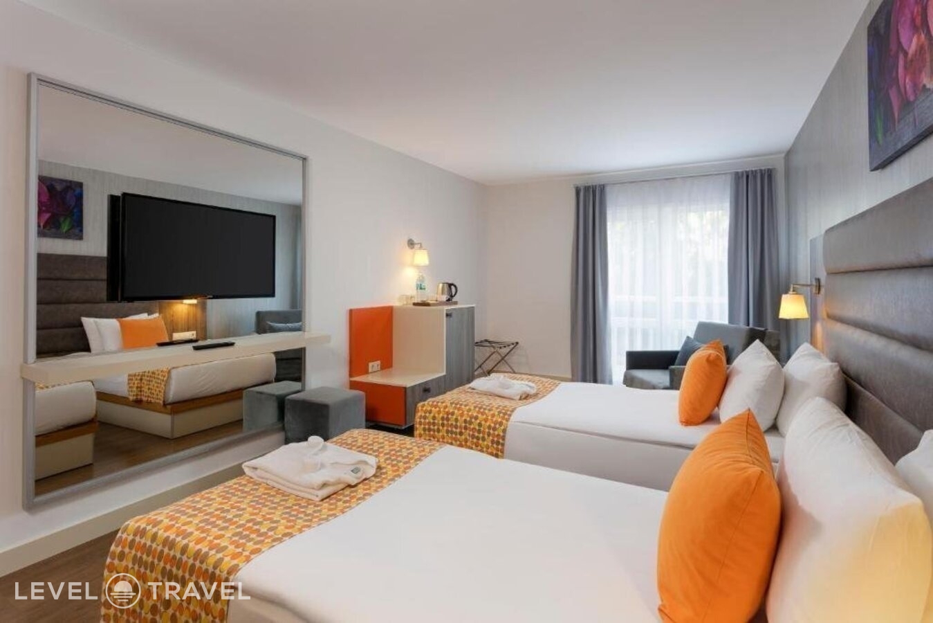 фотографии номера Стандартный с видом на бассейн отеля Monachus Family Resort Sorgun (Ex. Seven Seas Hotel Blue) в Турция(Титреенгель) - фото №4