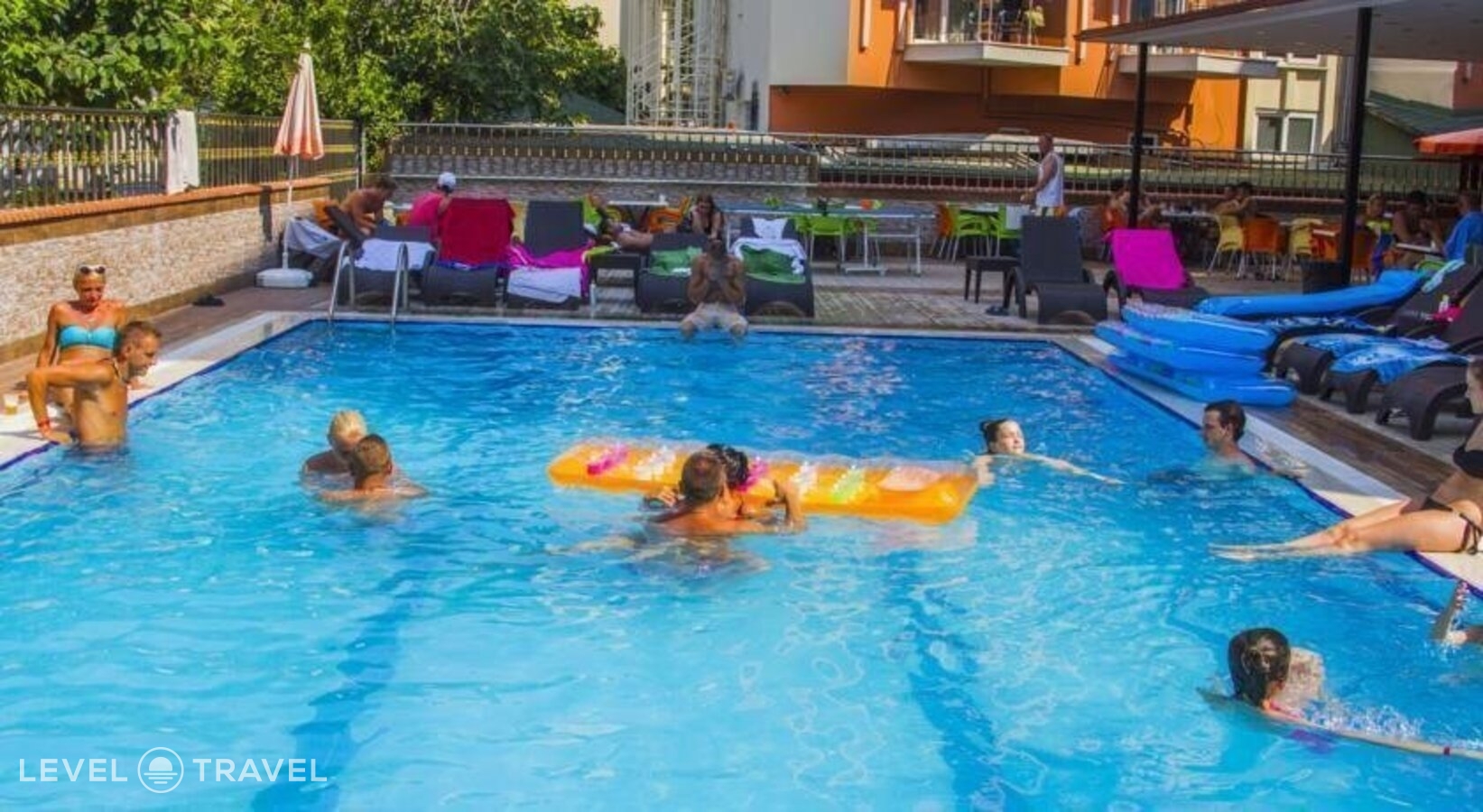 фотографии номера Стандартный с видом на окрестности отеля Kleopatra Ada Beach Hotel в Турция(Аланья - центр) - фото №5