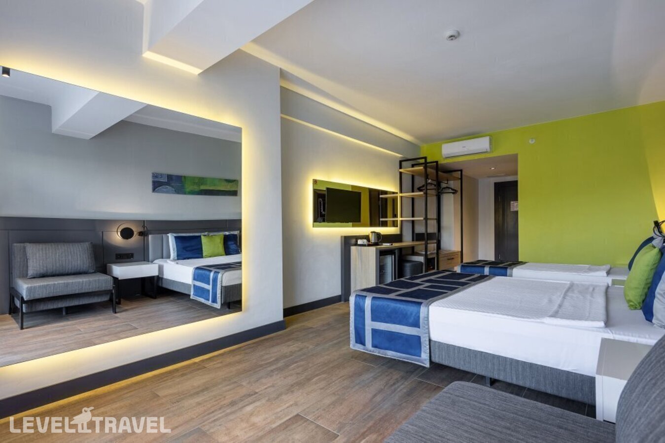 фотографии номера Улучшенный с частичным видом на море отеля Noxinn Deluxe Hotel в Турция(Конаклы) - фото №19