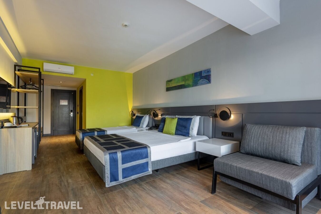 фотографии номера Улучшенный с частичным видом на море отеля Noxinn Deluxe Hotel в Турция(Конаклы) - фото №9