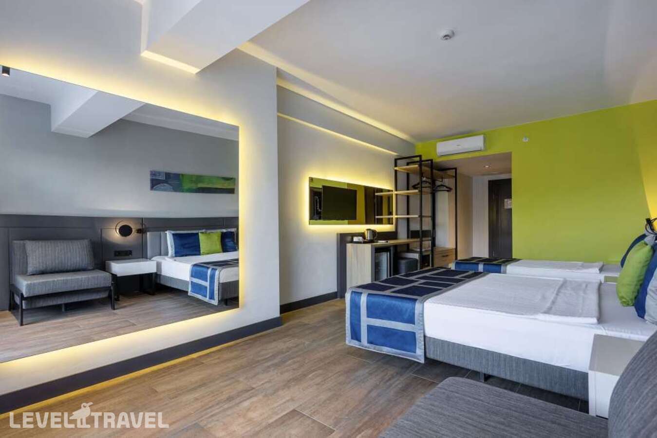 фотографии номера Улучшенный с частичным видом на море отеля Noxinn Deluxe Hotel в Турция(Конаклы) - фото №23