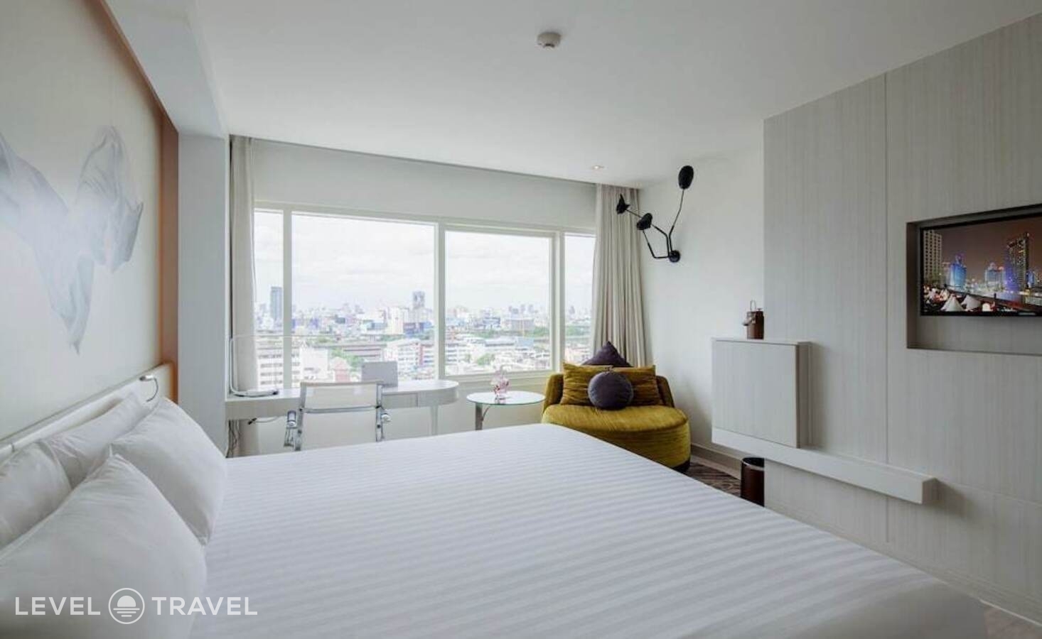 фотографии номера Улучшенный с видом на город отеля Centara Watergate Pavillion Hotel Bangkok в Таиланд(Бангкок) - фото №2