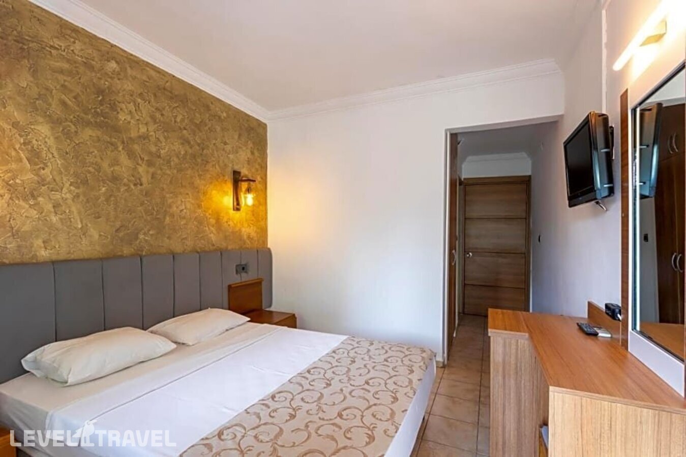 фотографии номера Стандартный с видом на сад отеля Gumbet Anil Beach Hotel в Турция(Гюмбет) - фото №3