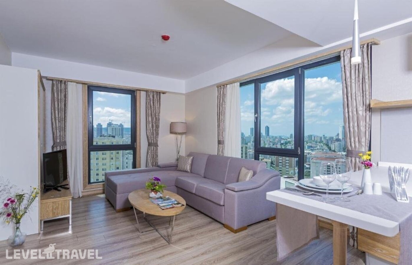 фотографии номера Четырехместный люкс отеля Bof Hotels Ceo Suites Atasehir в Турция(Аташехир) - фото №6