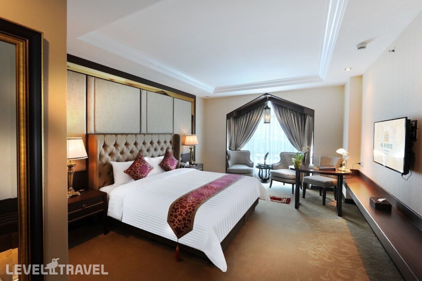 фотографии номера Улучшенный с видом на город отеля Al Meroz Halal Hotel Bangkok в Таиланд(Бангкок) - фото №4