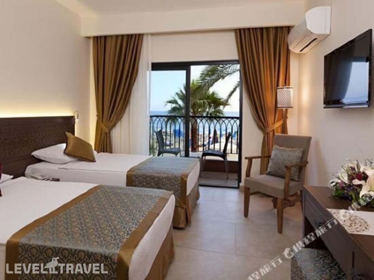 фотографии номера Стандартный с видом на море отеля Alaaddin Beach Hotel (Adults Only 18+) в Турция(Аланья) - фото №2
