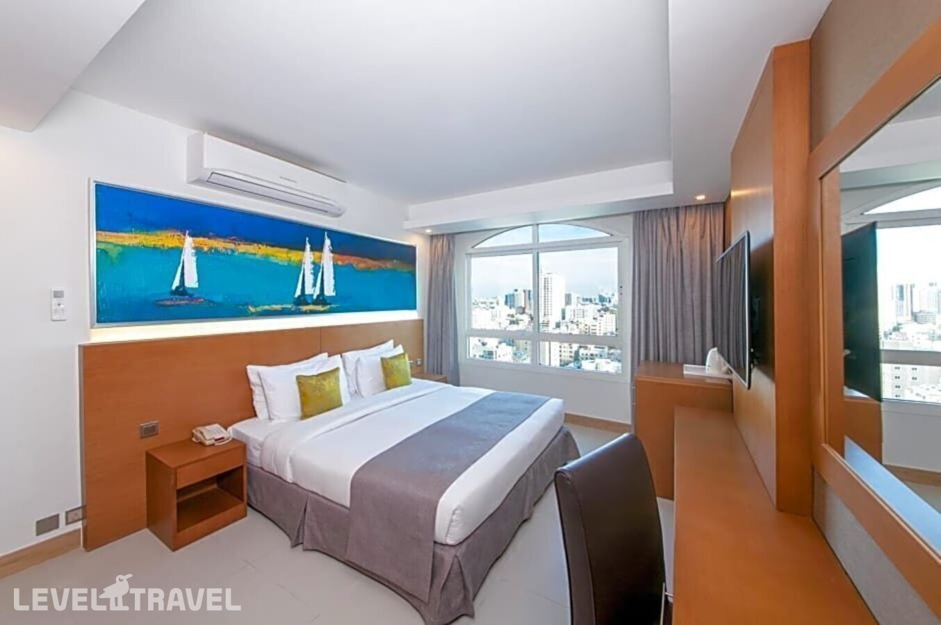 фотографии номера Стандартный (две односпальные кровати) отеля Ramada Beach Hotel Ajman By Wyndham в ОАЭ(Аджман) - фото №10