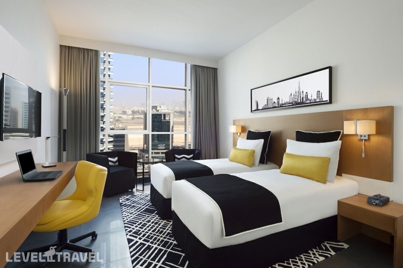 Tryp с балконом (две односпальные кровати) — фото 2