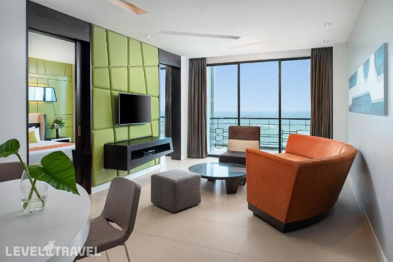 фотографии номера Люкс с видом на море (1 спальня) отеля The Zign Hotel в Таиланд(Вонгамат) - фото №3