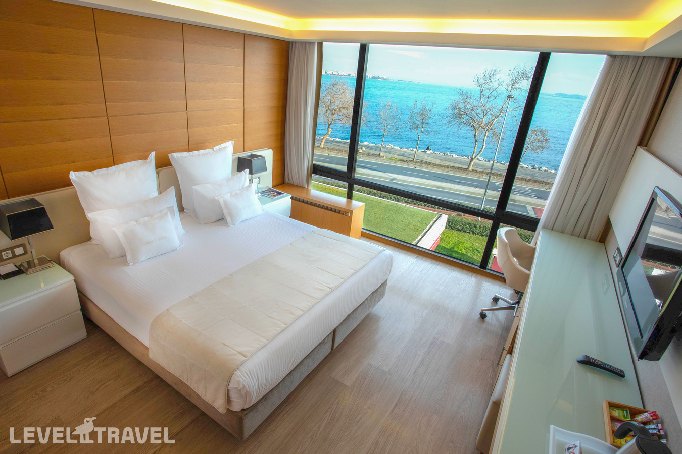 фотографии номера Панорамный с видом на море отеля Kalyon Hotel в Турция(Фатих) - фото №1