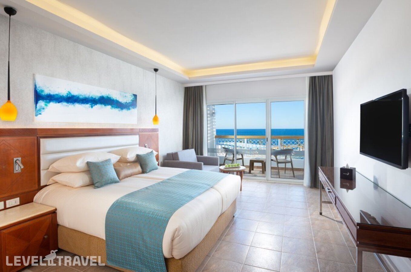 фотографии номера Делюкс с видом на море отеля Albatros Sharm Resort - By Pickalbatros (Ex. Beach Albatros) в Египет(Шарм-эль-Майя ) - фото №20