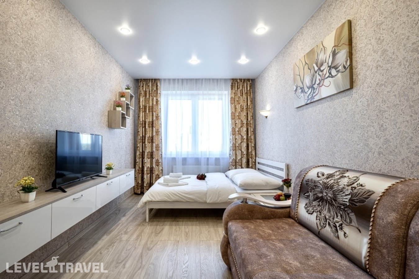 фотографии номера Апартаменты отеля Apartmari Люкс В Самом Центре На Берегу Замкового Пруда в Россия(Калининград) - фото №11
