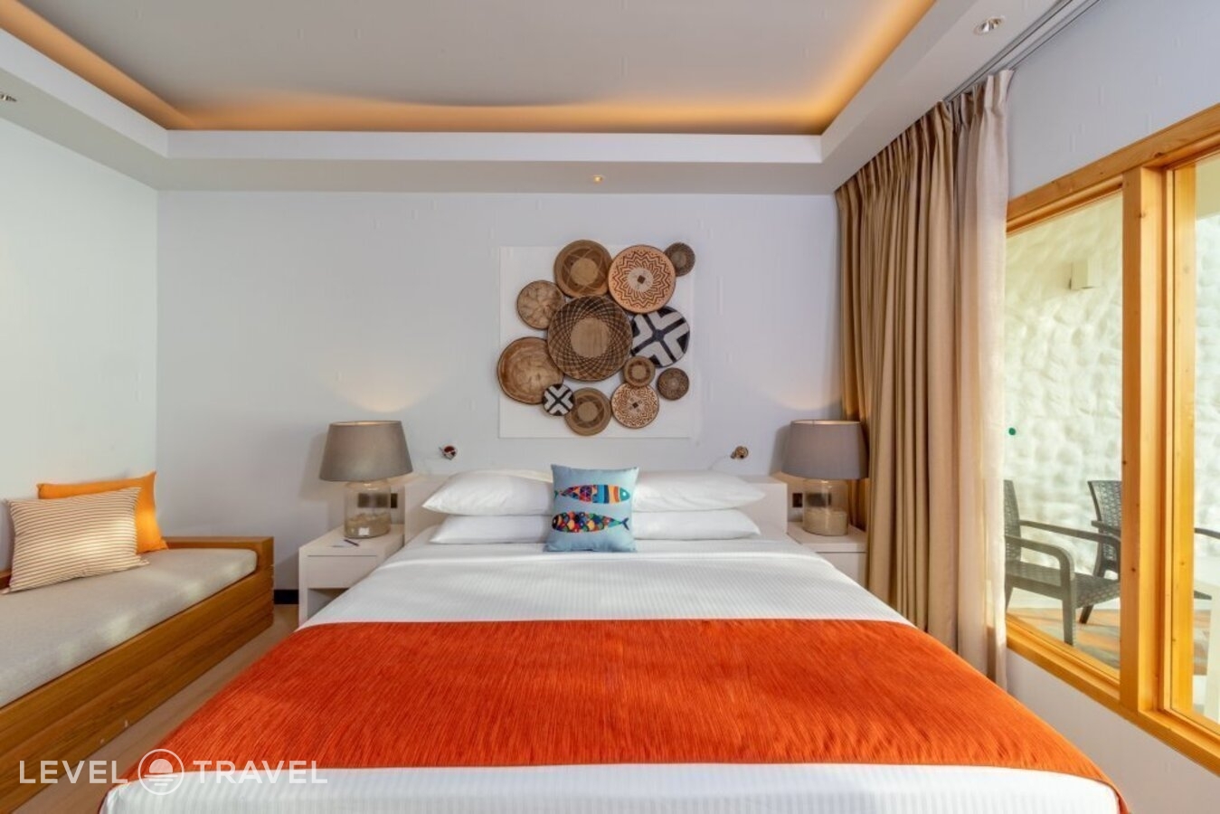 фотографии номера Улучшенный с видом на море отеля Cinnamon Dhonveli Maldives (Ex.Chaaya Island Dhonveli) в Мальдивы(Северный Мале Атолл) - фото №3