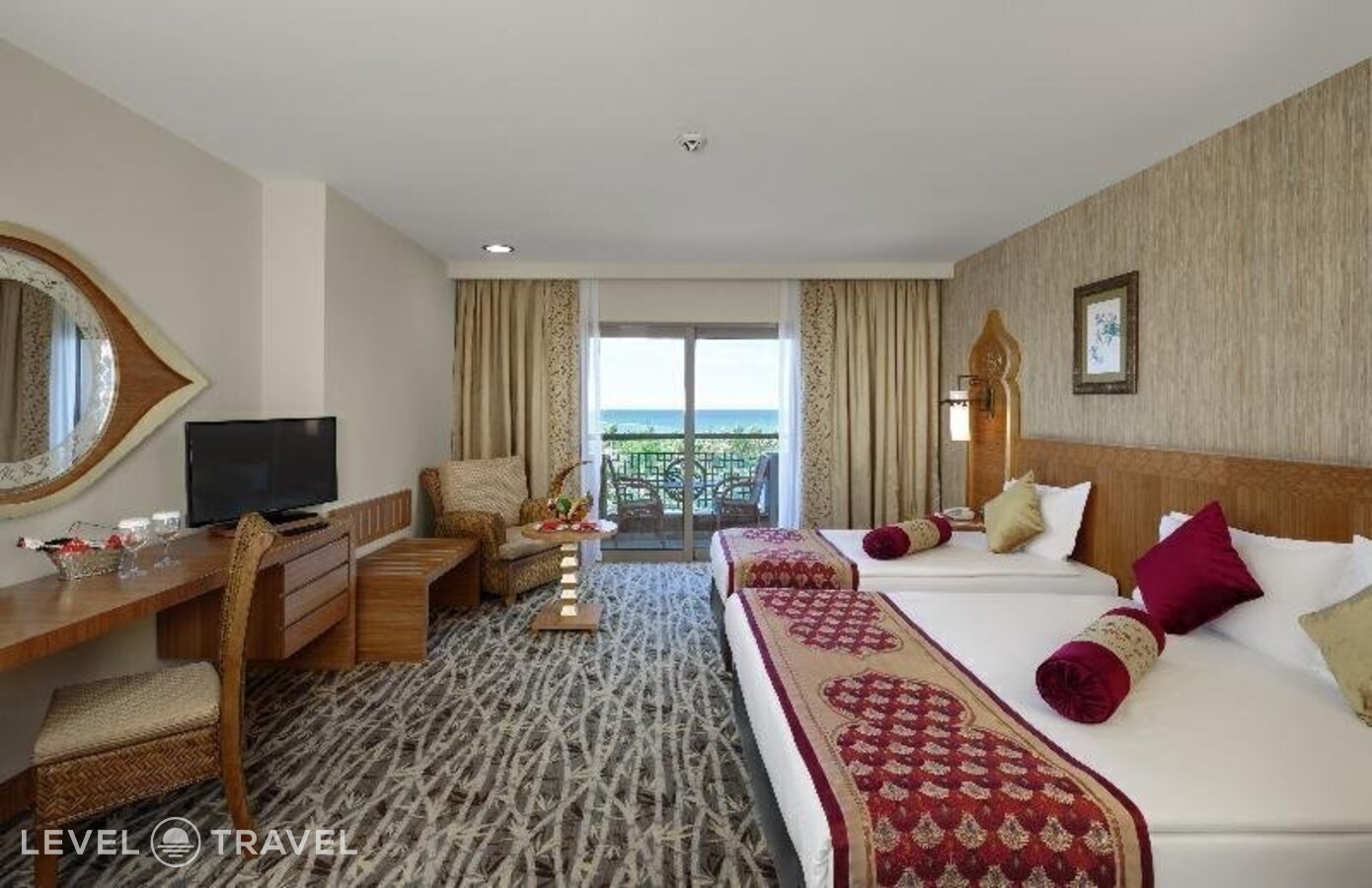 фотографии номера Стандартный с частичным видом на море отеля Royal Dragon Hotel в Турция(Эвренсеки) - фото №5