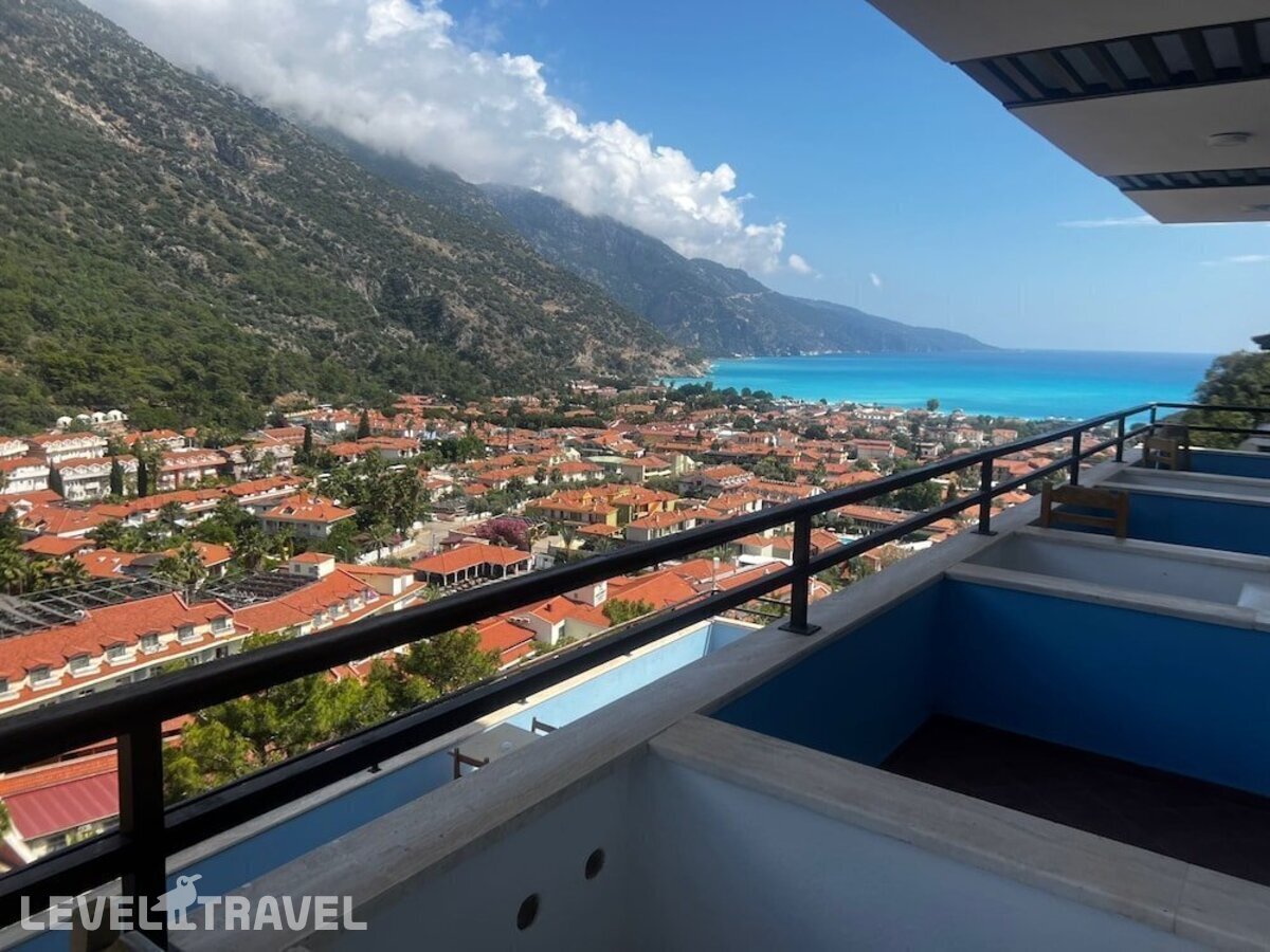 фотографии номера Стандартный с видом на море отеля Bellevue Hotel Fethiye в Турция(Олюдениз) - фото №1