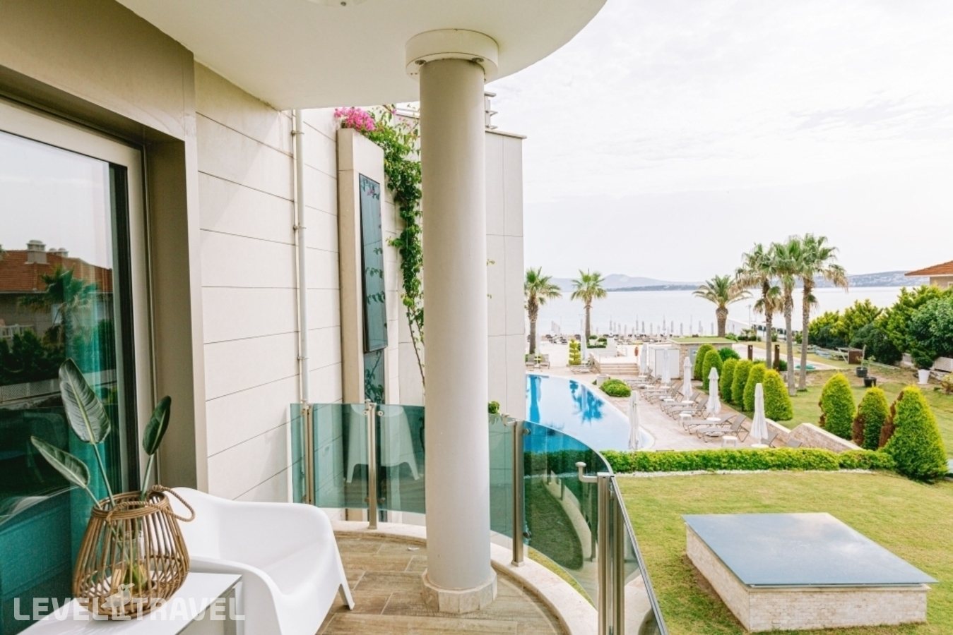 фотографии номера Делюкс с видом на сад отеля Ilica Hotel Spa Wellness Resort в Турция(Чешме) - фото №7