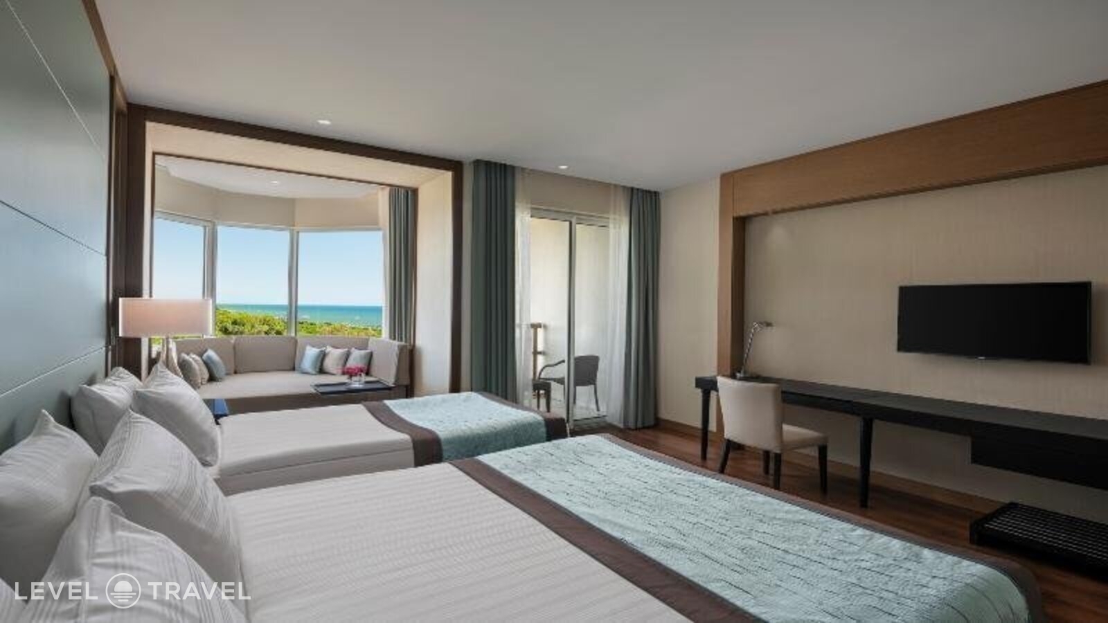 фотографии номера Двухуровневый номер отеля Papillon Zeugma Relaxury Hotel в Турция(Белек) - фото №8
