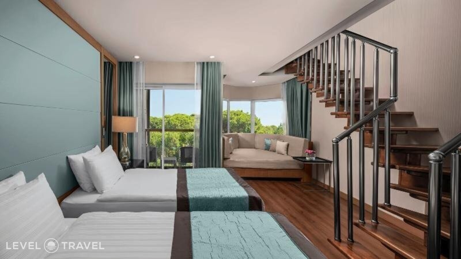 фотографии номера Двухуровневый номер отеля Papillon Zeugma Relaxury Hotel в Турция(Белек) - фото №11