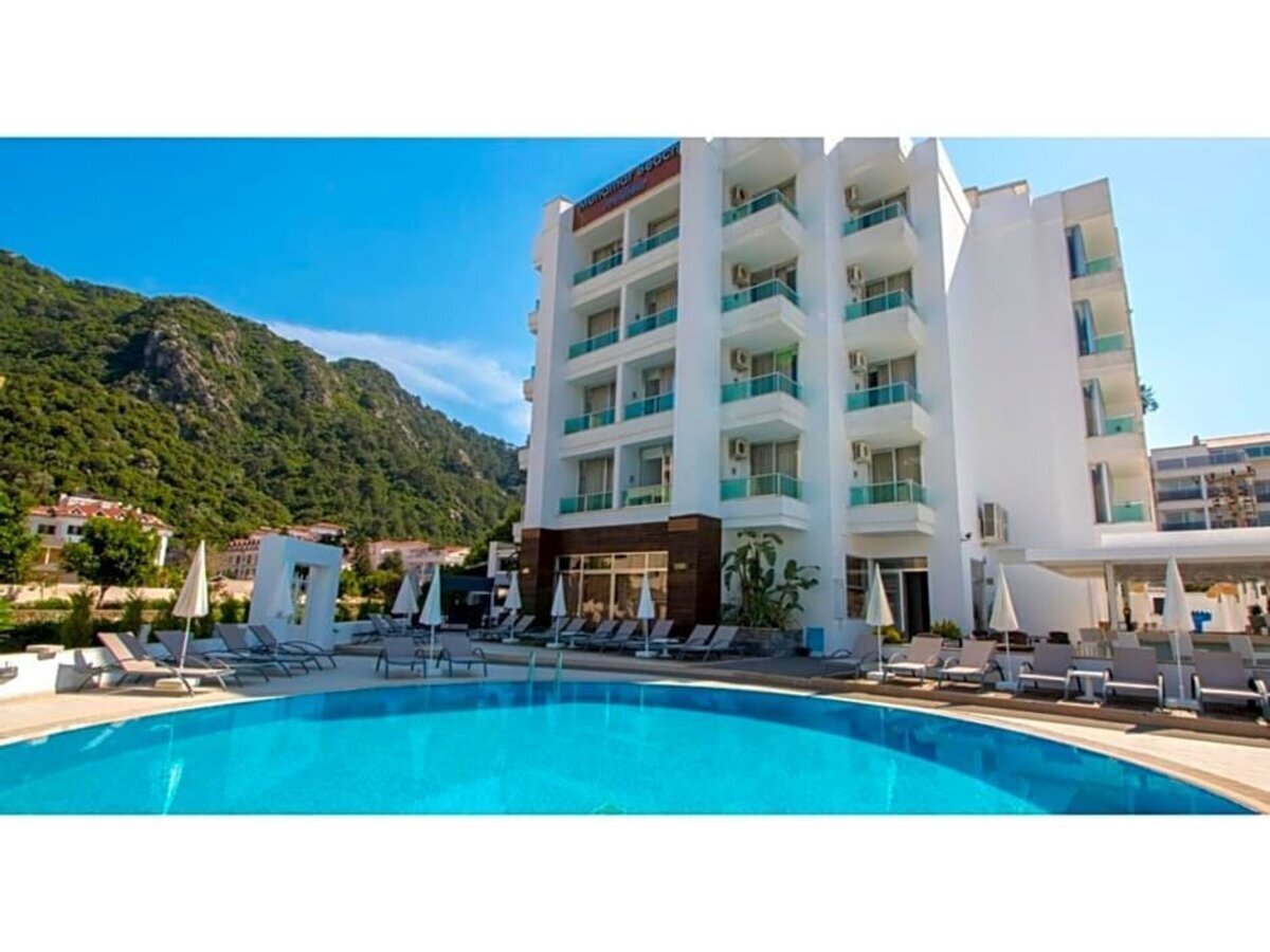 фотографии номера Стандартный с частичным видом на море отеля Supreme Beach Hotel (Adults Only 13+) (Ex.Munamar Beach Residence) в Турция(Ичмелер) - фото №7