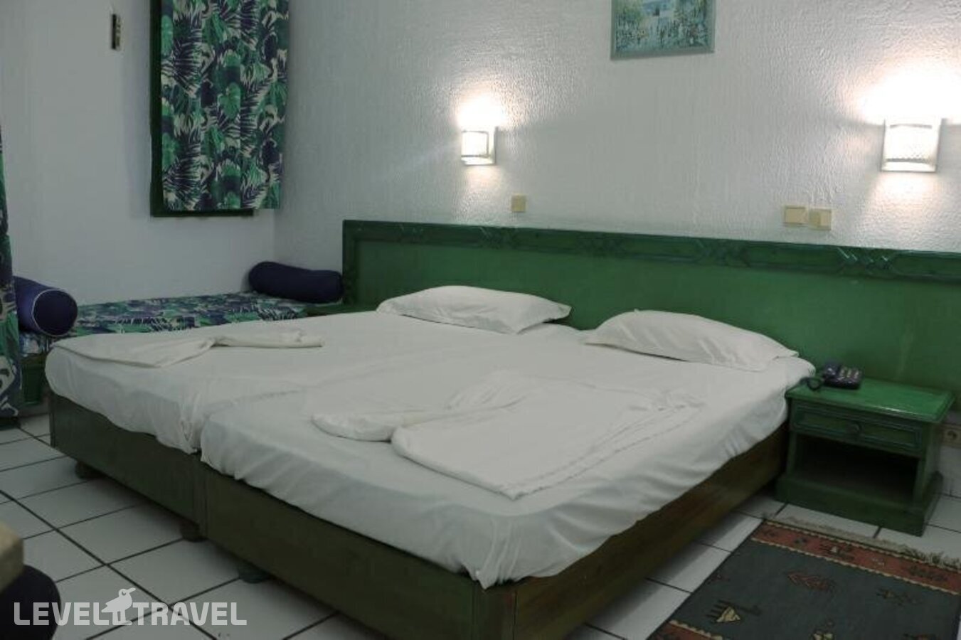 фотографии номера Одноместный с видом на море отеля Hotel Le Khalife в Тунис(Хаммамет) - фото №2