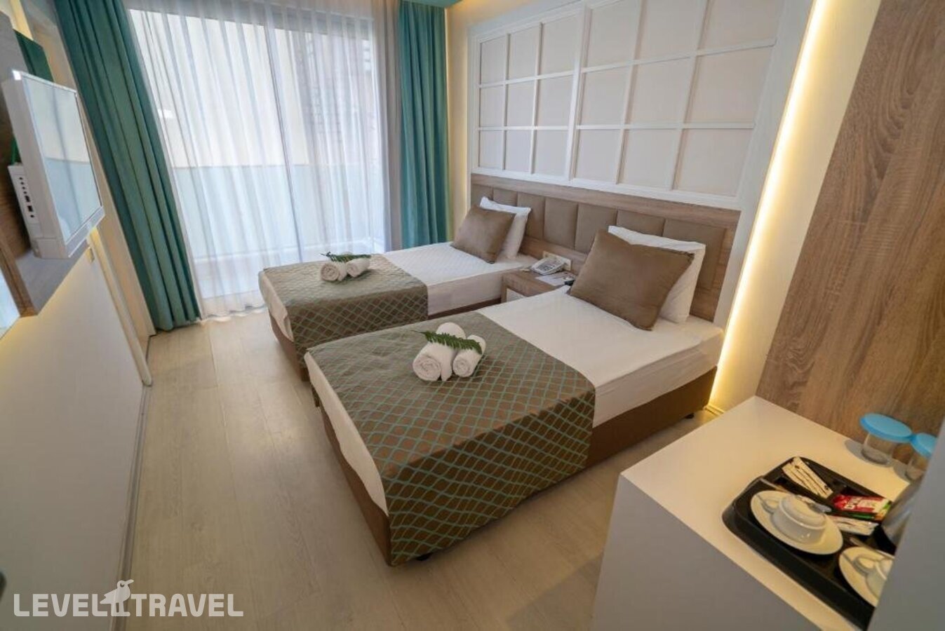 фотографии номера Стандартный с частичным видом на море отеля Kleopatra Life Hotel (Ex. Xperia Kleopatra Life) в Турция(Аланья - центр) - фото №2