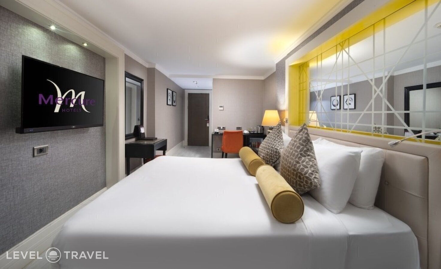 фотографии номера Делюкс с видом на город отеля Mercure Istanbul Bomonti в Турция(Бомонти) - фото №5