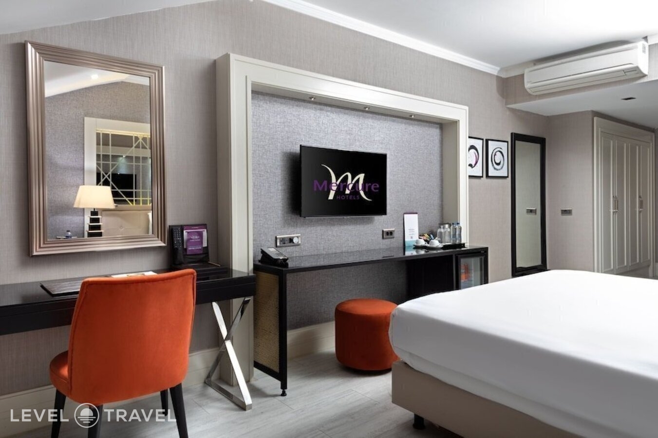 фотографии номера Делюкс с видом на город отеля Mercure Istanbul Bomonti в Турция(Бомонти) - фото №2