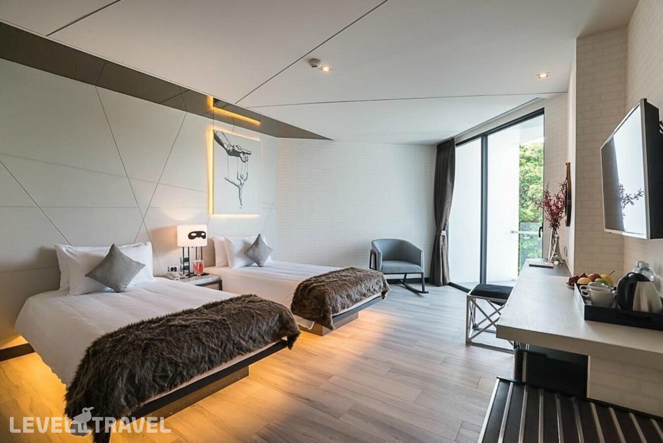 фотографии номера Делюкс с видом на сад с балконом отеля Mera Mare Hotel в Таиланд(Центральная Паттайя) - фото №2