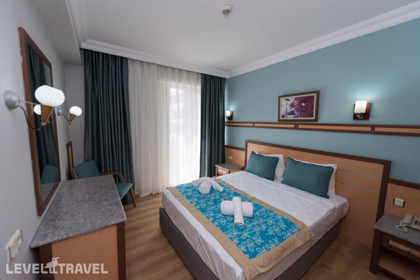 фотографии номера Семейный с балконом отеля Side Village Hotel в Турция(Кумкёй) - фото №9