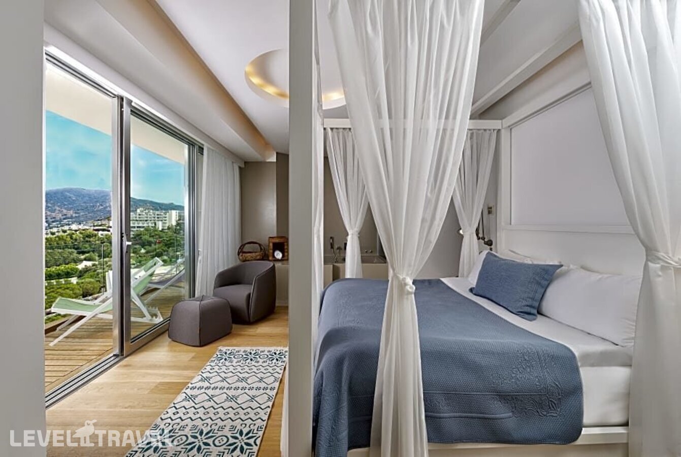 фотографии номера Люкс панорамный отеля Cape Beach Resort Bodrum в Турция(Гюндоган) - фото №3