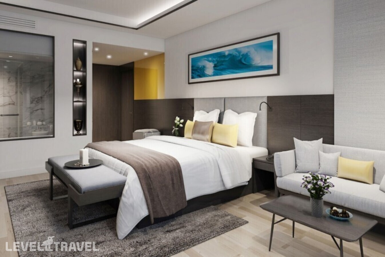 фотографии номера Делюкс с видом на море отеля Xavia Hotel в Вьетнам(Нячанг) - фото №1