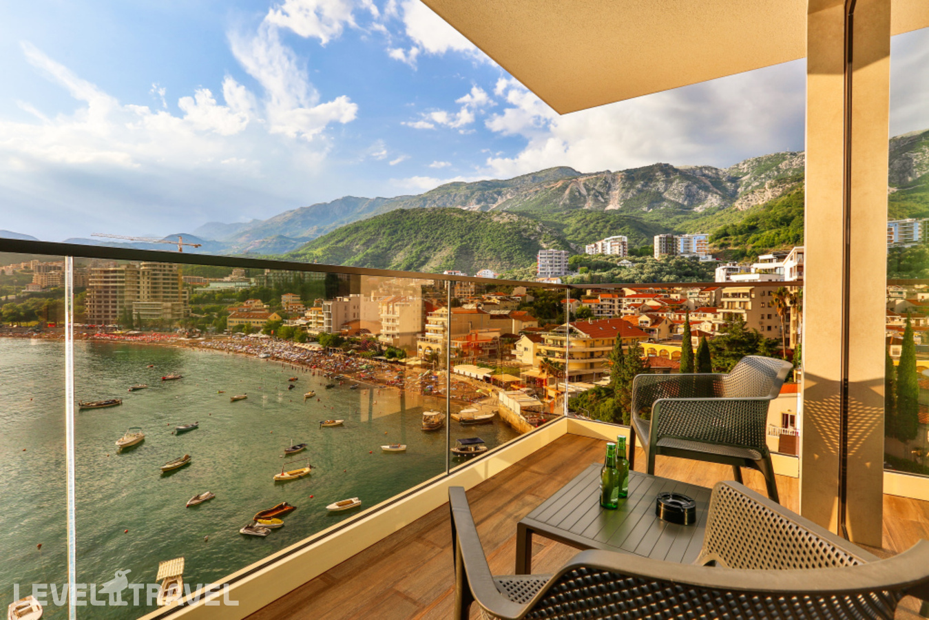 фотографии номера Делюкс с видом на море с балконом отеля Hotel Zeta в Черногория(Рафаиловичи) - фото №8