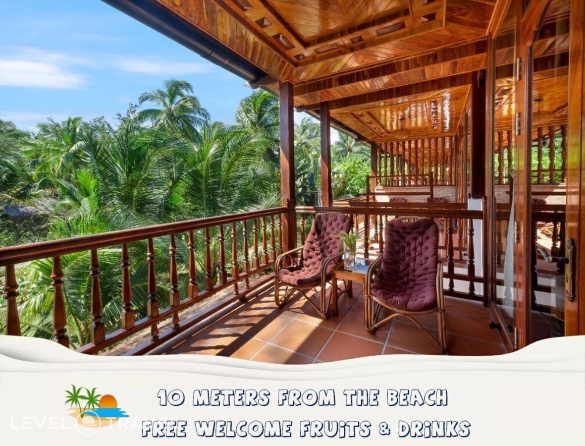 фотографии номера Делюкс с частичным видом на море отеля Coco Palm Beach Resort & Spa в Вьетнам(Фукуок) - фото №1