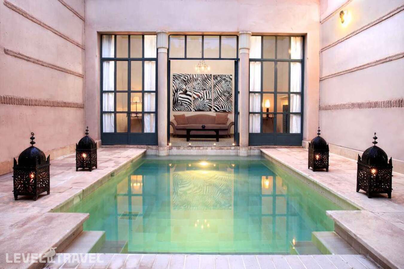 фотографии номера Люкс отеля Hotel Les Deux Tours в Марокко(Марракеш) - фото №21