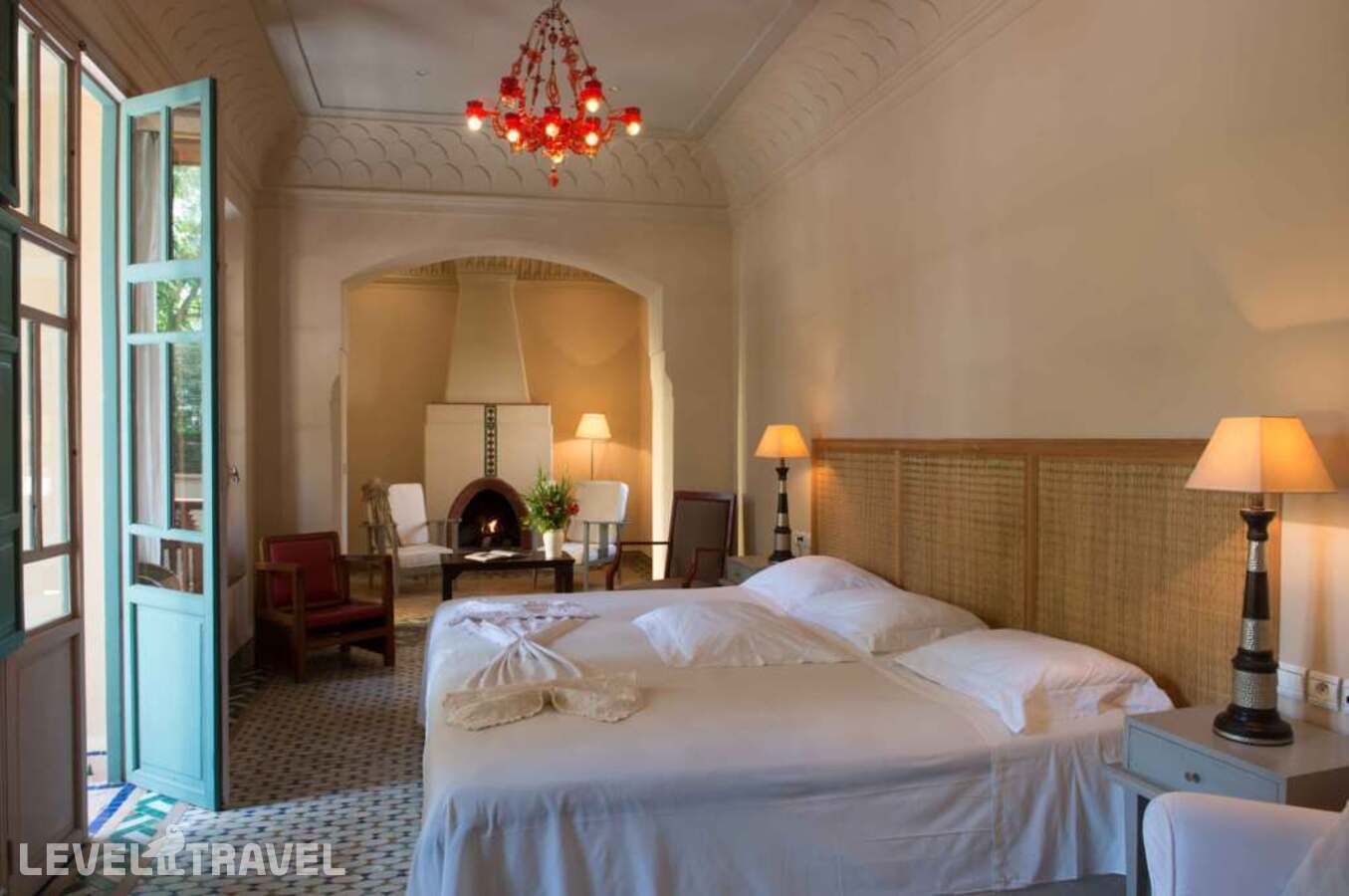 фотографии номера Полулюкс отеля Hotel Les Deux Tours в Марокко(Марракеш) - фото №2