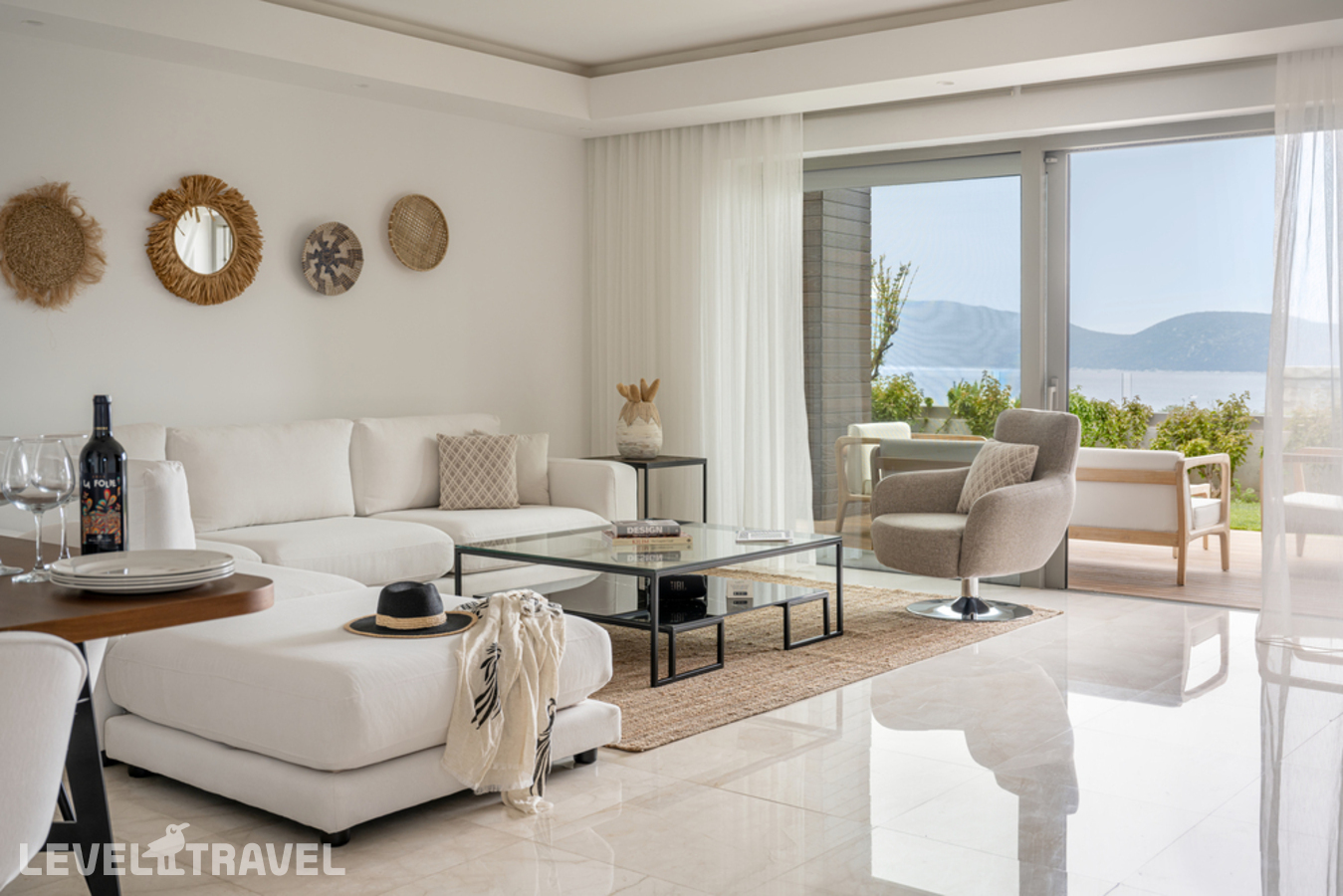 фотографии номера Люкс с видом на море (3 спальни) отеля Mett Hotel & Beach Resort Bodrum в Турция(Бодрум - центр) - фото №4