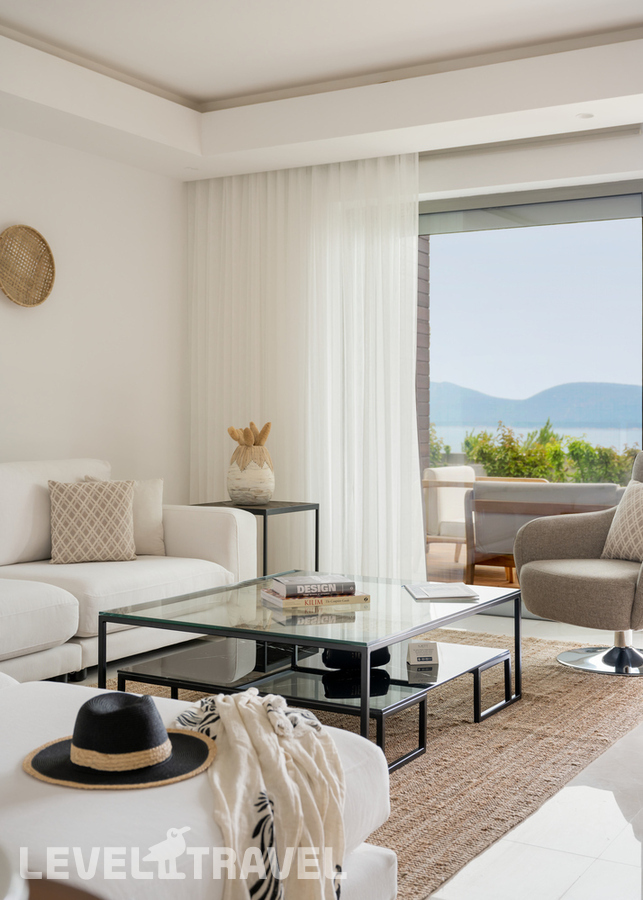 фотографии номера Люкс с видом на море (3 спальни) отеля Mett Hotel & Beach Resort Bodrum в Турция(Бодрум - центр) - фото №1