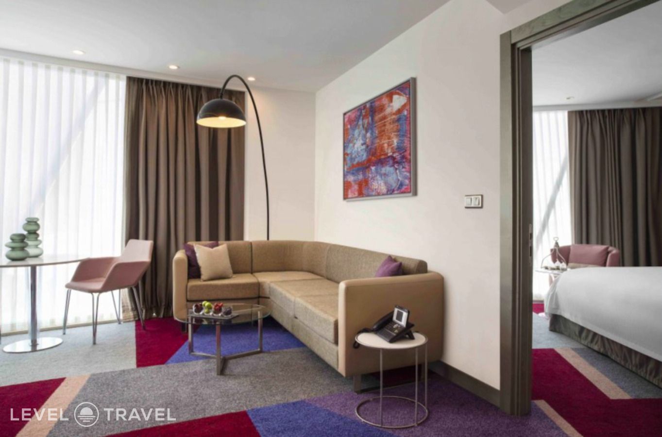 фотографии номера Люкс с видом на город отеля Burgu Arjaan By Rotana Istanbul Asia в Турция(Малтепе) - фото №9