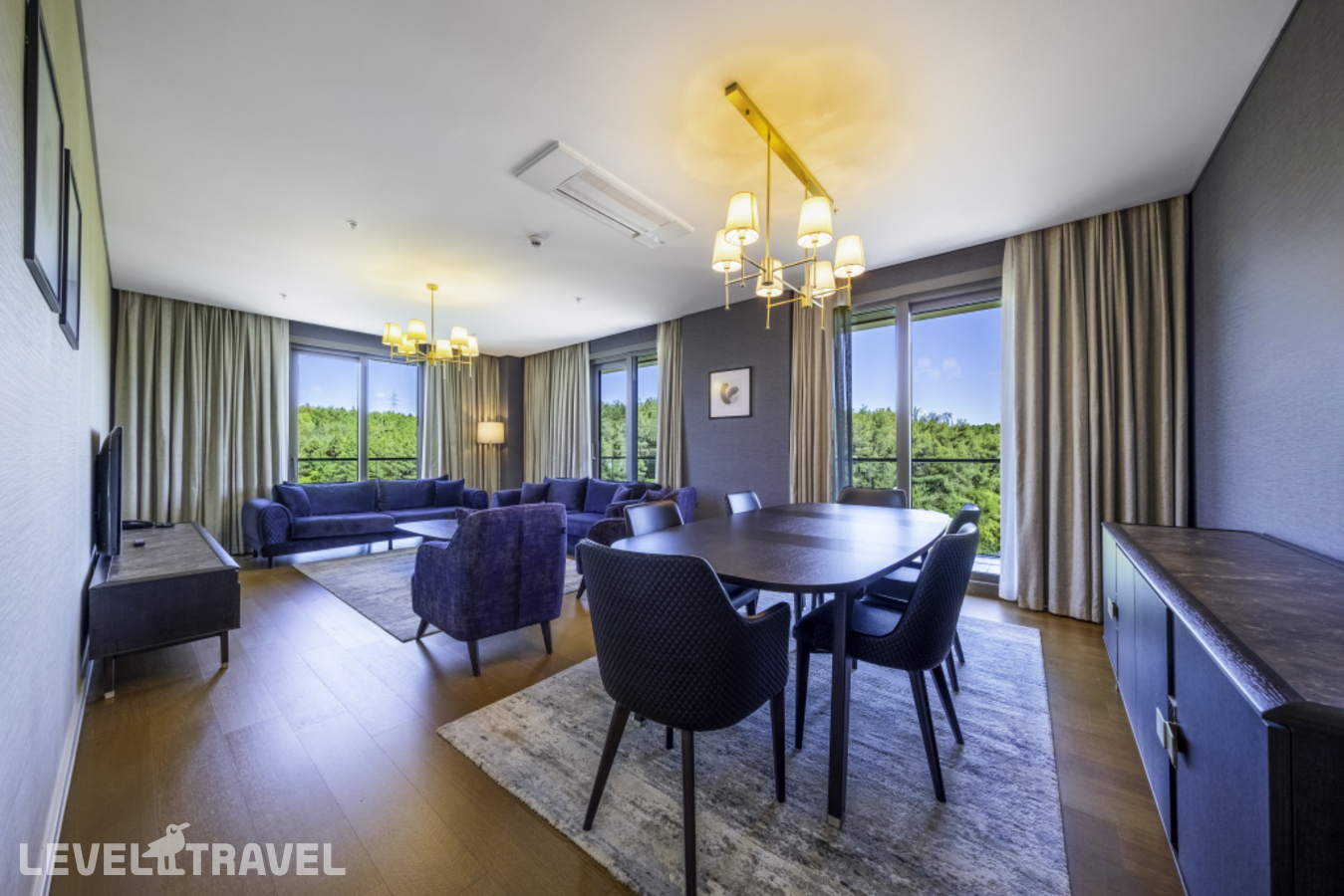 фотографии номера Улучшенные апартаменты (2 комнаты) отеля Radisson Residences Vadistanbul в Турция(Сарыер) - фото №1