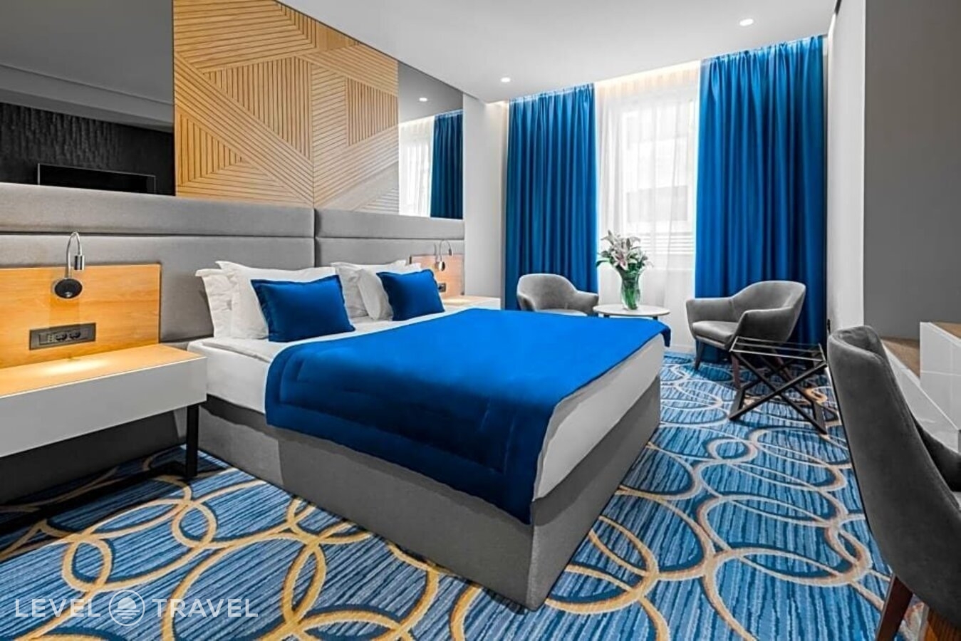 фотографии номера Стандартный с видом на город отеля Sky Hotel в Сербия(Белград) - фото №2