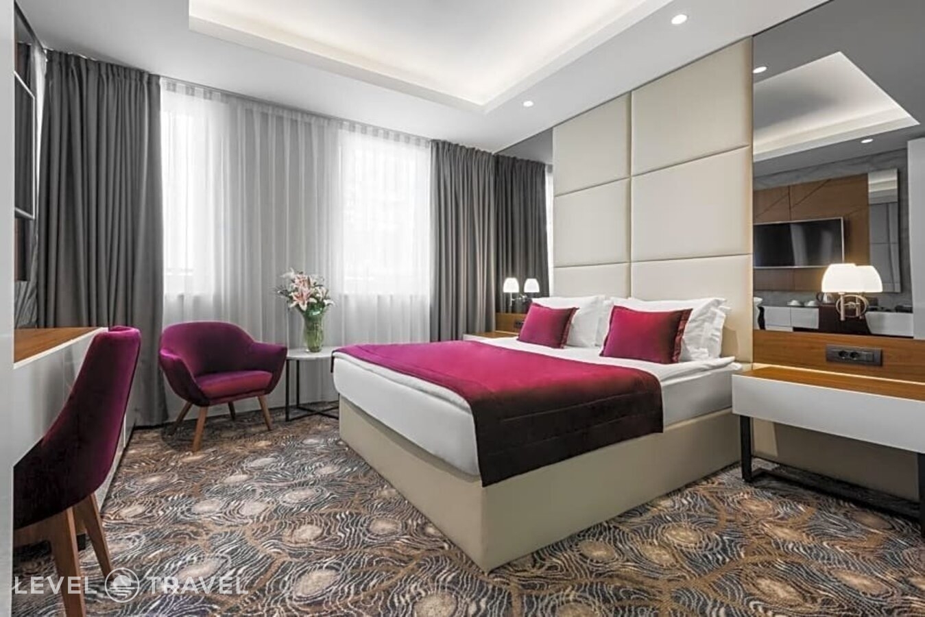 фотографии номера Стандартный с видом на город отеля Sky Hotel в Сербия(Белград) - фото №8