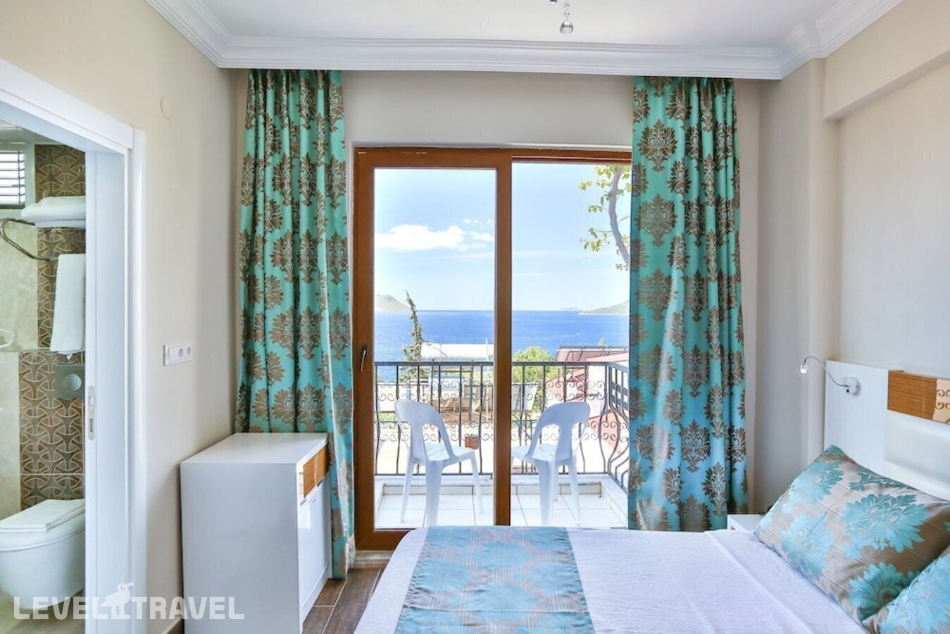 фотографии номера Стандартный с видом на море отеля Hotel Kayahan в Турция(Каш) - фото №4