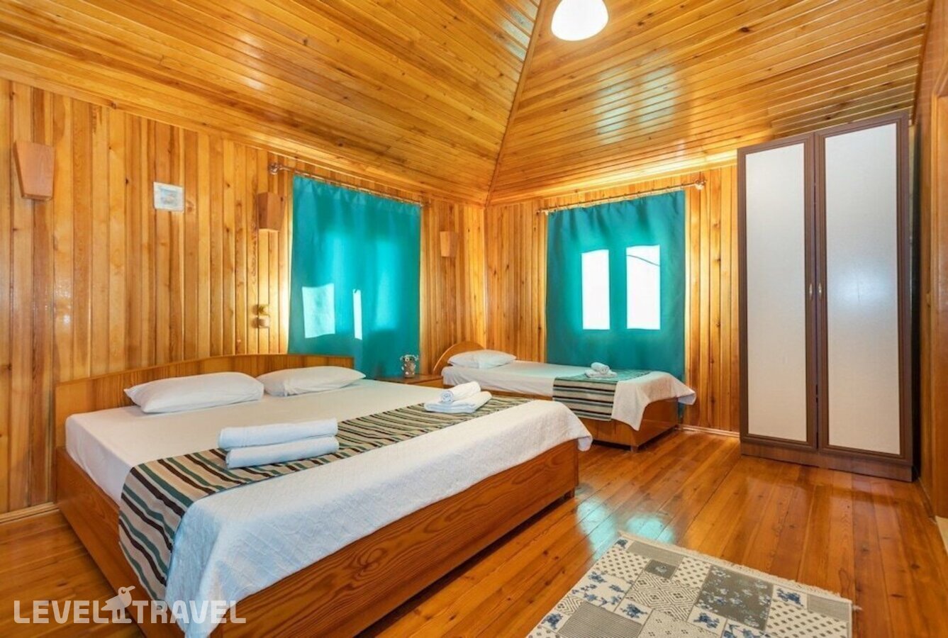 фотографии номера Стандартный с видом на сад отеля Likya Yanartas Bungalows в Турция(Чиралы) - фото №3