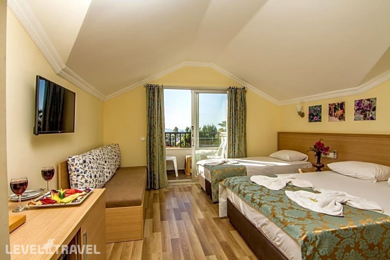фотографии номера Стандартный с видом на море отеля Magic Tulip Hotel в Турция(Олюдениз) - фото №5