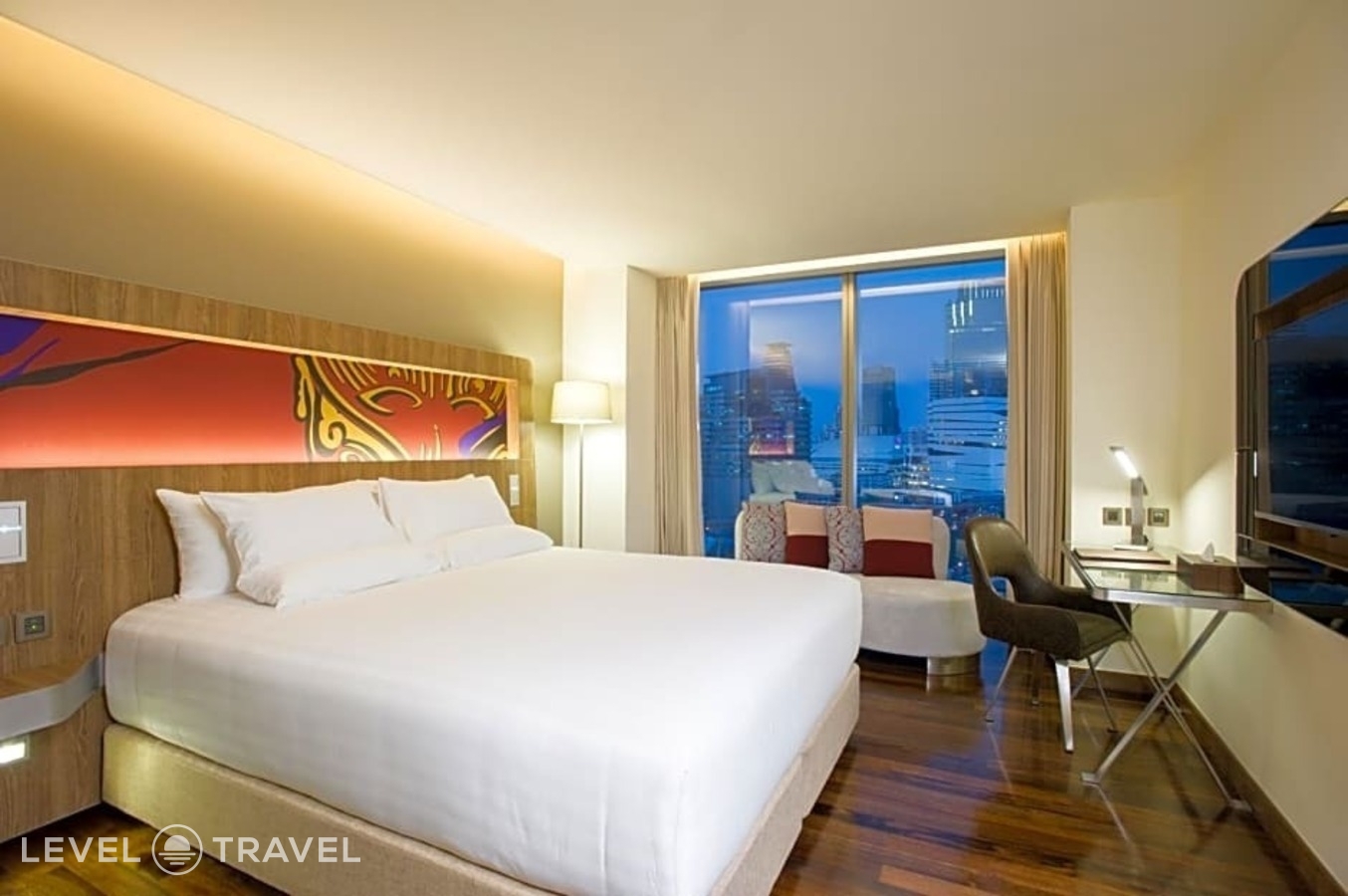 фотографии номера Улучшенный с видом на город отеля Novotel Bangkok Sukhumvit 20 в Таиланд(Бангкок) - фото №8