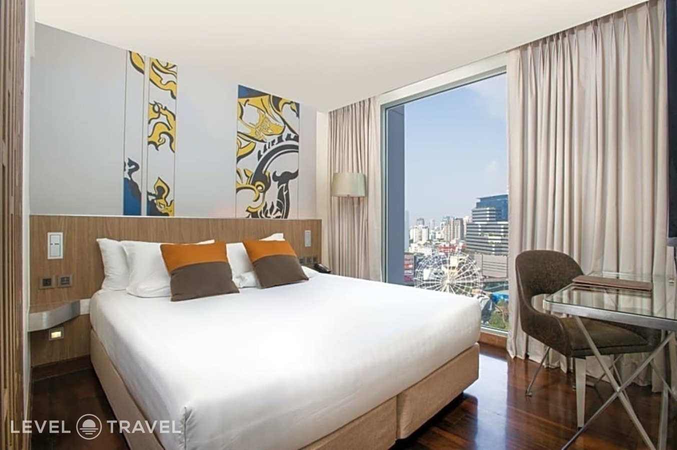 фотографии номера Улучшенный с видом на город отеля Novotel Bangkok Sukhumvit 20 в Таиланд(Бангкок) - фото №10