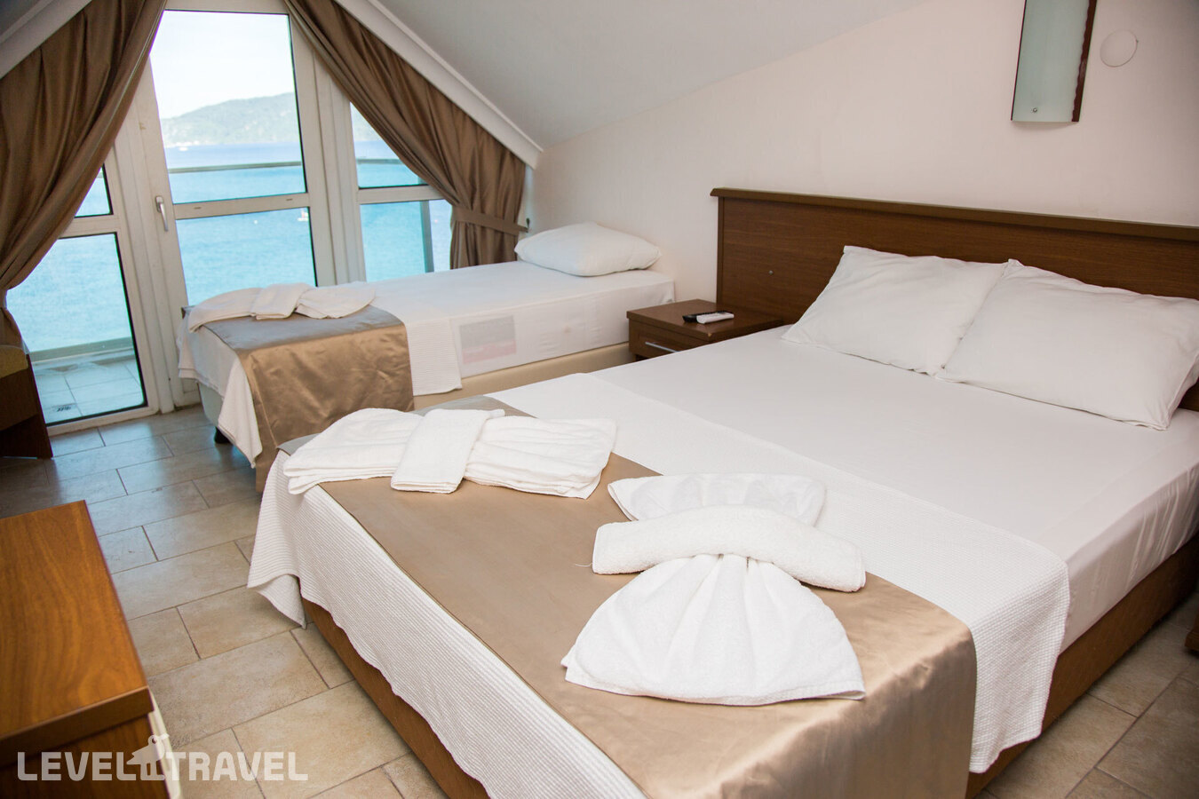 фотографии номера Стандартный с видом на море отеля Bliss Beach Hotel (Ex. Yuzbasi Hotel) в Турция(Мармарис - центр) - фото №1