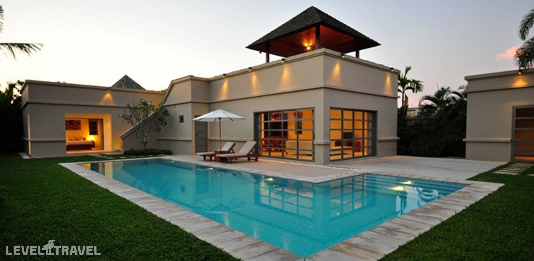 фотографии номера Вилла с частным бассейном (2 спальни) отеля The Residence Resort & Spa Retreat в Таиланд(Банг Тао Бич) - фото №1